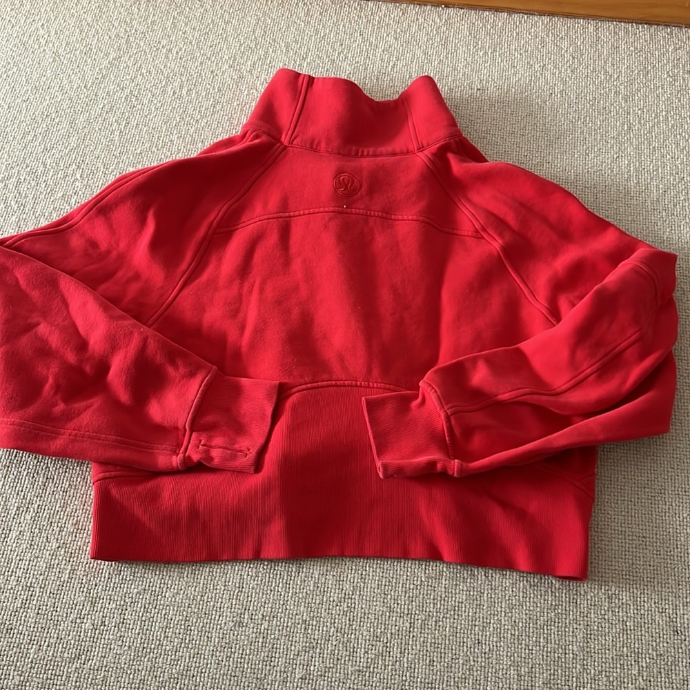 Lululemon scuba cropped half zip - Picture 4 of 5